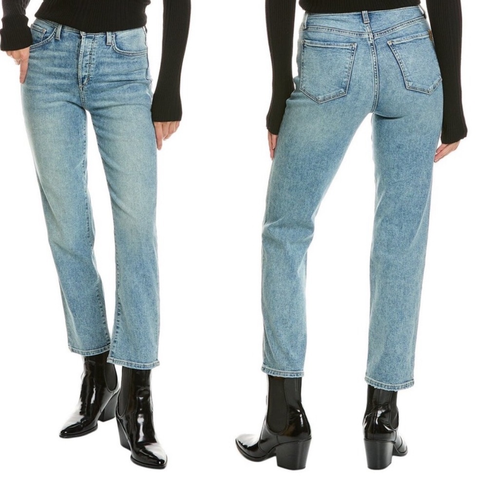 JOE'S Jeans The Honor Straight Leg Jeans Ankle Jean In Bright Future Size 34